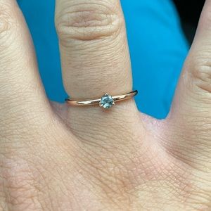 GoldRose Pandora ring